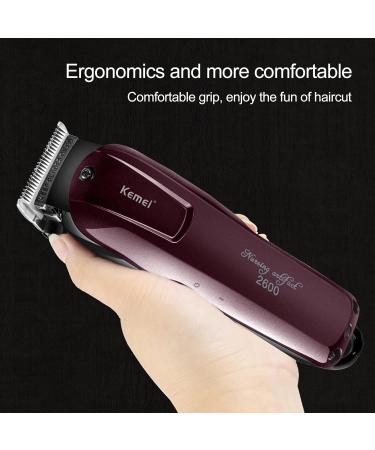 Professional Hair Clippers for Men - Rechargeable Cordless Barber Set KM-2600 for Family Use - Buy Online on GoSupps.com
