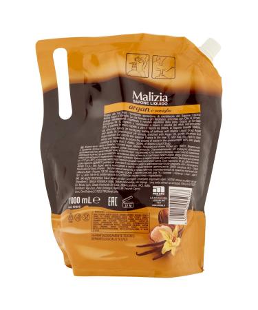 Buy Malizia 1 Litre Argan Liquid Soap - Nourishing Hydrating & International Shipping Available - Buy Online on GoSupps.com