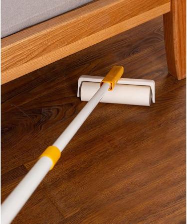 16cm Large Surface Lint Roller - Extendable Handle 60 Sheets Fur Removal Tool for Home & Travel (Yellow - Buy Online on GoSupps.com