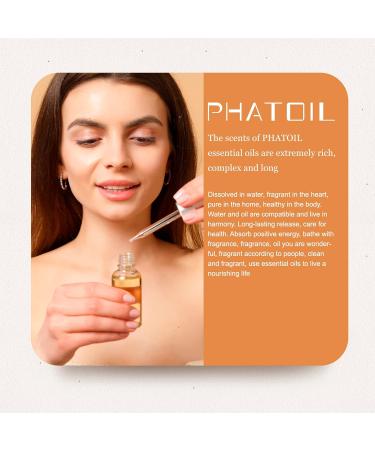 PHATOIL 100% Pure Sweet Orange Essential Oil 10ML - Undiluted & Cruelty-Free - Aromatherapy for Home Diffusers - Buy Online on GoSupps.com
