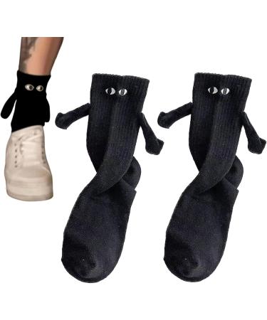 Puchan Magnetic Hand-Holding Couple Socks - Cute Funny Gift for Women and Men - Buy Online on GoSupps.com