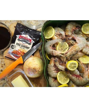 Louisiana Fish Fry Products BBQ Shrimp Sauce Mix 1.5 Oz - Pack of 12 | Authentic Cajun Flavor - Buy Online on GoSupps.com