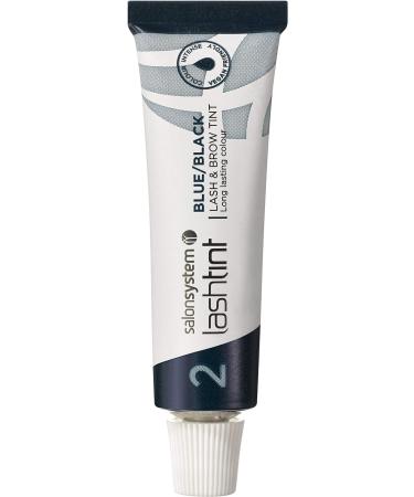 Salon System Lashtint Blue/Black Lash Brow Tint 15 ml 0227214 - Pack of 1 - Buy Online on GoSupps.com