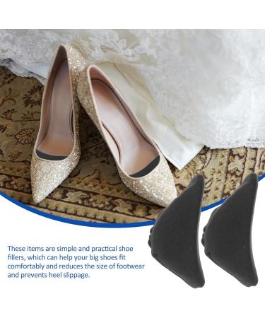 Buy Healvian Adjustable Toe Filler Inserts - Unisex Foot Cushions for Flats & Sneakers | Forefoot Sponge Shoe Inserts (Black) - International Shipping Available - Buy Online on GoSupps.com