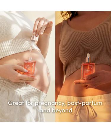 Evereden Postpartum Glow Duo - Petit Bouquet Belly Oil & Nourishing Stretch Mark Cream - Dermatologist-Developed Clean & Vegan Maternity Skincare Postpartum Gifts for New Mom - Stretch Mark Reduction - Buy Online on GoSupps.com