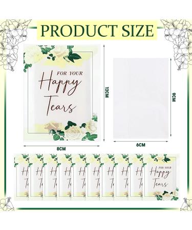 80 Pcs Wedding Tissues Packs for Guests - Bulk Individual Facial Tissues for Happy Tears - Perfect Welcome Bag Stuffers for Bride and Groom - Buy Online on GoSupps.com