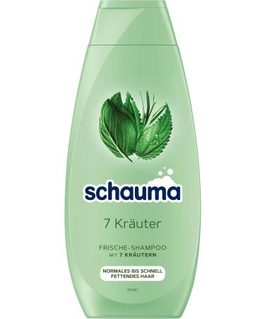  Schauma Schauma Set of 7 herbal shampoo refills (1 x 800 ml) for normal to oily hair and (1 x 400 ml) - Provides a light freshness to the hair structure - Buy Online on GoSupps.com