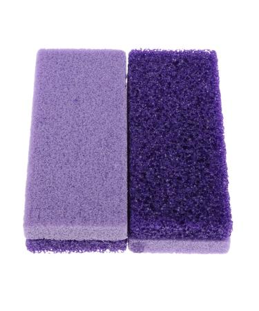 2 Pack Pumice Stone Foot Sponge Set - Exfoliate & Revitalize Your Feet - Perfect for Smooth Skin & Corn Removal - International Shipping Available - Buy Online on GoSupps.com