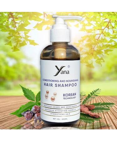 Yana 2-in-1 Shampoo & Conditioner for Men & Women - Color Treated Hair Rosemary & Argan Oil Hydrating & Nourishing 6.76 Fl Oz | International Shipping - Buy Online on GoSupps.com