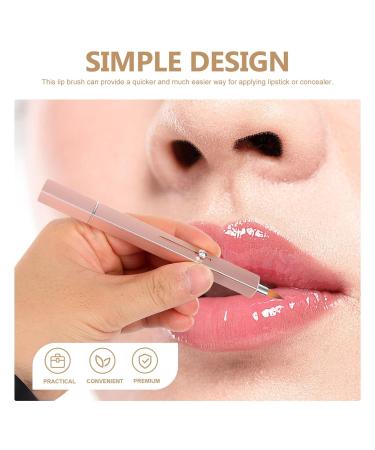 Beavorty Dual-Ended Lip Brush | Lipstick & Gloss Applicator | Makeup Tool for Precise Application - Buy Online on GoSupps.com