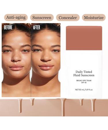 EONFAVE Liquid Foundation Light Nude Finish LongLasting Concealer to Control Oiliness Moisturizing Barrier Foundation 30ml - Buy Online on GoSupps.com