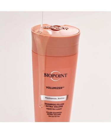 BIOPOINT Biopoint Volumizer Shampoo for Fine Hair Extra Volume Filling Resolving Effect Gives Voluminous and Full Hair 200 ml - Buy Online on GoSupps.com