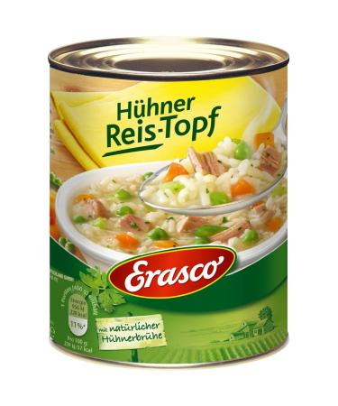 n.v. Erasco Chicken Rice Pot with Fresh Carrots and Herbs 800g