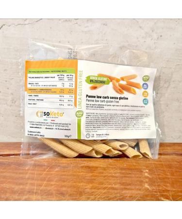  SOKETO Gluten-free Keto Foods: Pasta Bread Cakes Keto Foods - 7-Day Keto and Gluten-Free Diet Pack - Easy Keto (18 items) - Buy Online on GoSupps.com