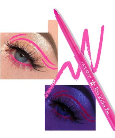 Halloween Glow Eyeliner UV Liquid Colored Pencil Waterproof Smudge-Proof High-Pigmented Colorful Fluorescent Liner Halloween Black Eyeliner 5 - Buy Online on GoSupps.com