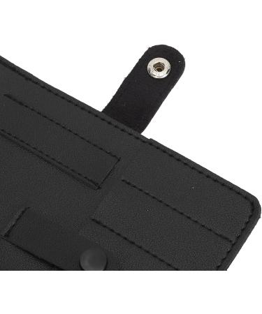 Nail Drill Organizer Bag Zipper Multifunctional Portable 37 Compartments Nail Drill Storage Container Steel Slider Bag (Black) - Buy Online on GoSupps.com