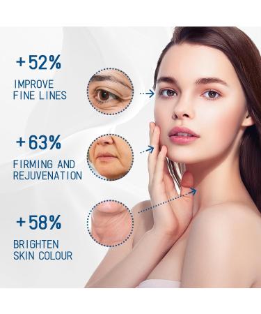 Retinol Collagen Cream with 5% Hyaluronic Acid Retinol Face Cream with Collagen Anti Wrinkle Face Cream Anti Aging Face Cream Retinol Serum for Face Night Moisturiser Day Cream for Women Anti Aging - Buy Online on GoSupps.com