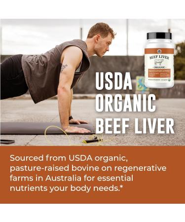 Left Coast Performance Beef Organ Supplement for Women + Organic Beef Liver Capsules - Organic Nutrient Dense Superfood for Overall Energy Health & Wellness - No Fillers Freeze Dried Supplements - Buy Online on GoSupps.com