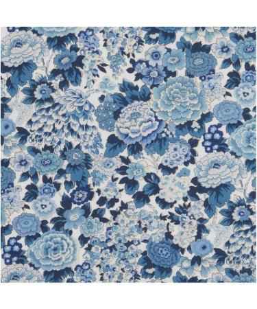 Cencibel Smart Casual Liberty London Face Mask | Blue & Turquoise Floral Design | One Size | International Shipping - Buy Online on GoSupps.com