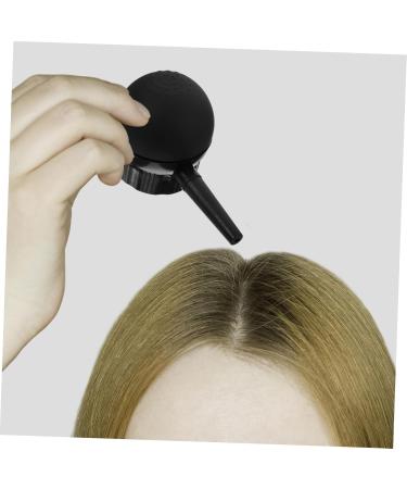 Beatifufu 1pc Hair Spray Bottle Fiber Powder Hair Building Nozzle Hair Fiber Nozzle Hair Powder Spray Black - Buy Online on GoSupps.com
