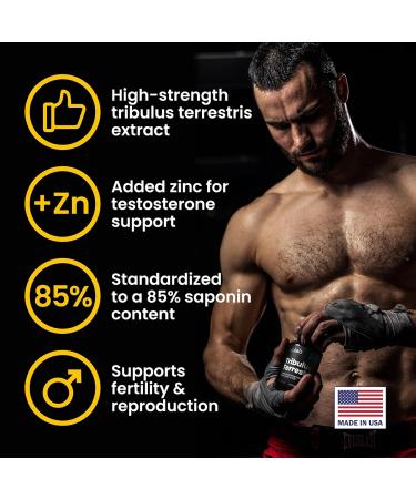 VPLab Ultra Men's Tribulus Terrestris - Daily Multivitamin Supplement for Men with Tribulus Terrestris Extract and Zinc - Supports Levels & Immune System 90 Capsules - Buy Online on GoSupps.com