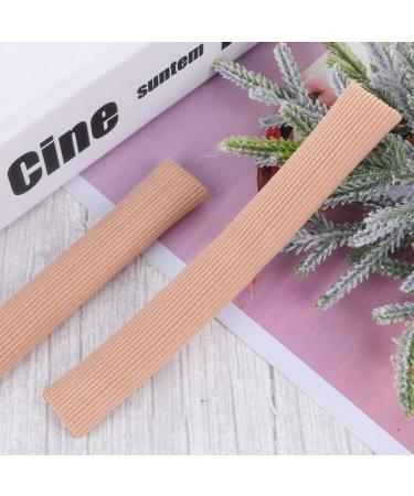 2pcs Corn Finger Sleeves for Men - Toe Callus Protectors for Softening, Ingrown Toenails, Corns, and Blistering - Brown - Buy Online on GoSupps.com