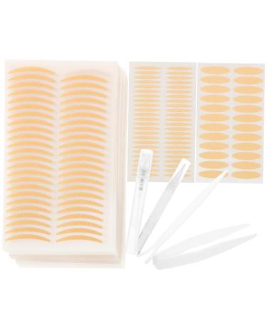 MAGICLULU 4 Sets Double Eyelid Sticker Set Eye Makeup Supplies Girl Stickers Girly Stickers Invisible Double Eyelid Sticker Eyelid Stickers Self-adhesive Fiber Material Cosmetics