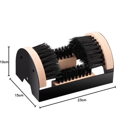 Jazooli Boot Scraper Outdoor | Stiff Bristle Boot Cleaner Brush Outdoor Mat | Muddy Shoe Cleaner Boot Brush Mud Remover Football Boot Cleaner Brush Heavy Duty Scraper/Shoe Brush - Buy Online on GoSupps.com