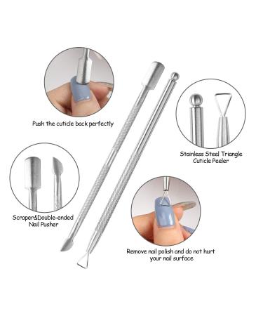 2Pcs Nail Soak Tray Soaking Bowl Manicure Kit for Nail Care & Polish Removal - Buy Online on GoSupps.com