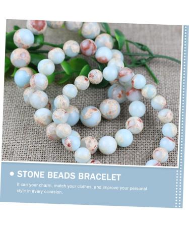 COHEALI 4 Pcs Blue Ball Bracelet Girls Bracelets Chakra Stone Beads Design Bracelet Tibet Shoushan Stone As Shownx2pcs 16X16CMx2pcs - Buy Online on GoSupps.com