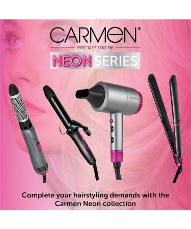 Carmen C81071 Neon 4-in-1 Hot Air Styler | Keratin Protech | 1000W | Graphite & Pink - Buy Online on GoSupps.com