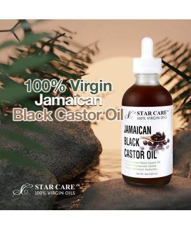 100% Virgin Jamaican Black Castor Oil 4oz (Peppermint) - Premium Quality & International Shipping - Buy Online on GoSupps.com