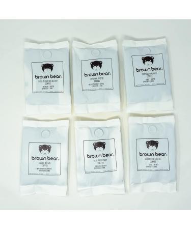 Brown Bear Coffee 6 Birthday Coffee Blends Whole Bean Coffee Great for Men and Women for All Coffee Machines Light Medium and Dark Roast - Buy Online on GoSupps.com