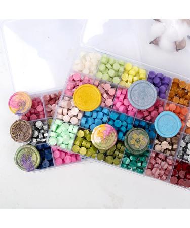 Greabuy Wachfiegelperlen Seal Beans - Elegant Seal Wax Pearls for Vintage Crafts & Wedding Envelopes - Buy Online on GoSupps.com