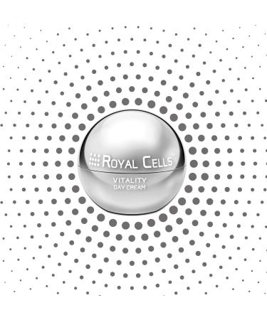  Royal Cells Vitality Day Cream | Day Cream | Face Neck and Neckline | With Hyaluronic Acid and Caviar Powder | Regenerates protects tones and moisturizes the skin | Made in Italy - Buy Online on GoSupps.com