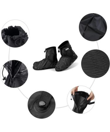 Ymtech Waterproof Overshoes for Men & Women | Slipproof Rain Protection - EU Size 42/43 - Ideal for Cycling & Outdoor Activities - Buy Online on GoSupps.com