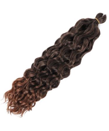 Wigskopf frame women Ocananding Hair Extensions Crochet BraidSynthetic Hair Afro Gradient Blonde Water Wave Braid M 6/PSC/24 inch M 6/PSC/24lnch