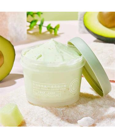 Squalane Reduce Celluli Body Scrub Organic Avocado Body Scrub Exfoliating Scrub for Dull Skin Smooth & Tight Body Scrub for Body Deeply Cleaning - Buy Online on GoSupps.com