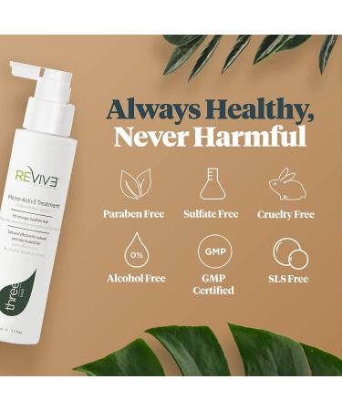 Reviv3 Procare TREAT Micro-Activ3 Hair Thinning Treatment 5.1 fl. oz - Clinically Tested Leave-In Hair Loss Treatment for Men & Women - Buy Online on GoSupps.com