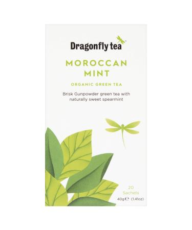 Dragonfly Dragonfly Organic Moroccan Mint Green Tea Bag 40g