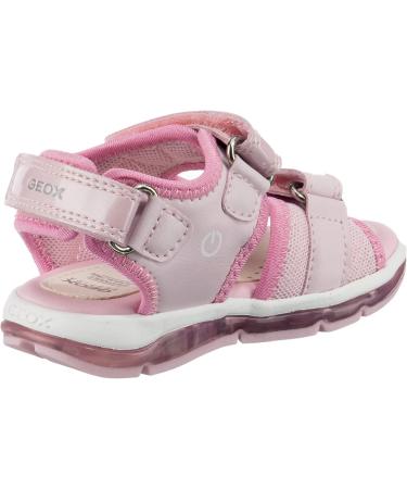 Geox Baby Girl's Pink Sandal - Size 9 UK | Breathable and Comfortable - Buy Online on GoSupps.com