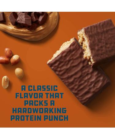 CLIF BUILDERS Protein Bars - Chocolate Peanut Butter, 20g Protein, Gluten Free, 12 Count (2.4 oz) - Buy Online on GoSupps.com