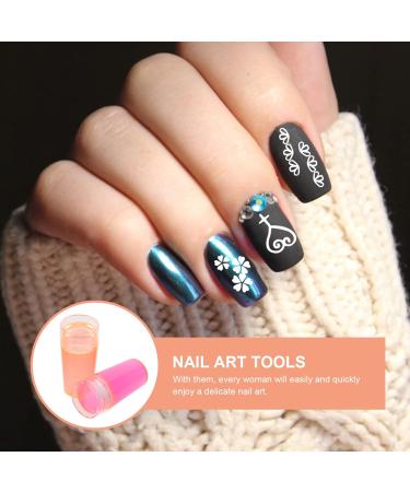 Beaupretty Nail Stamp Set - Transparent Nail Art Stamping Kit with Double Head Stamper & Scraper for DIY Manicure | International Shipping - Buy Online on GoSupps.com
