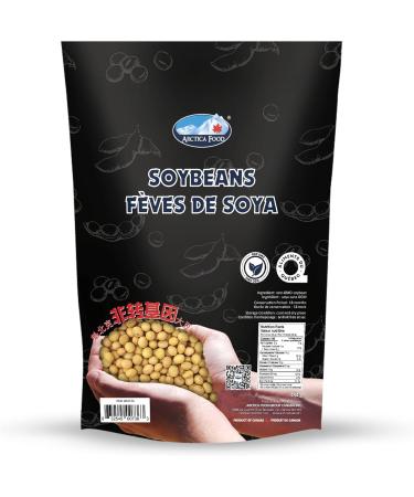 Arctica Food Premium Yellow Soybean Non-GMO from Canada Vegan Plant-Based Protein 454g(1lb)/Pack (Yellow 2-Pack) Yellow 2-Pack - Buy Online on GoSupps.com