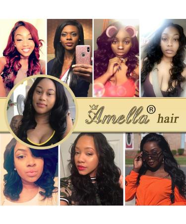 Amella Hair 8A Brazilian Virgin Body Wave 16 Inch Human Hair Extension Bundle - Buy Online on GoSupps.com