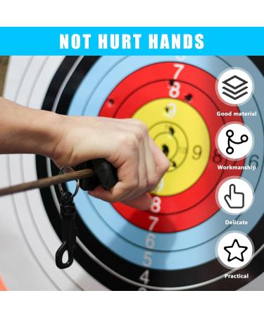 Delamiya 4-Piece Archery Arrow Puller Set | Rubber Arrow Puller & Powder with Belt Clip for Easy Use & Hand Protection | Black Target Archery Gear - Buy Online on GoSupps.com