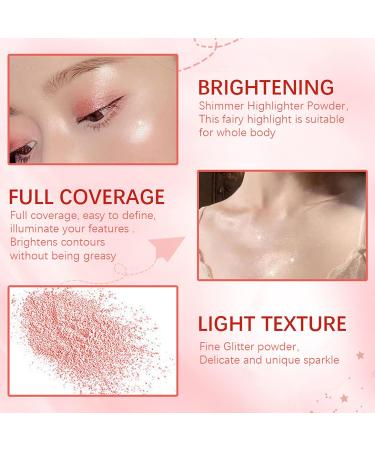 Polvo De Hadas Highlighter Stick - Fairy Pink | Sparkle & Glow Makeup for Face, Eyes, Lips, Hair & Body - Buy Online on GoSupps.com