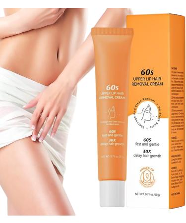  G n rique 20g*2 Facial Hair Removal Cream Depilatory Lip Cream Women's Hair Removal Cream Natural and Fast Moisturizing and Soothing Hair Removal for Sensitive Skin - Buy Online on GoSupps.com