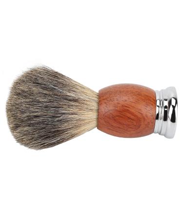 Elegant Wooden Handle Shaving Brush | Ergonomic Beard Brush for Home & Travel - Premium Quality - Buy Online on GoSupps.com