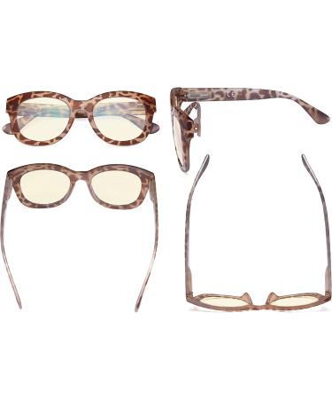 Eyekepper Progressive Readers Women - UV Protection Multifocus Computer Glasses - Noline Trifocal Reading +1.75 Brown/Tortoise - Buy Online on GoSupps.com